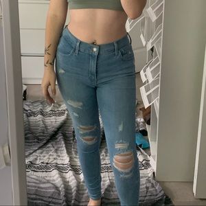 Levin Skinny Jeans Light Wash